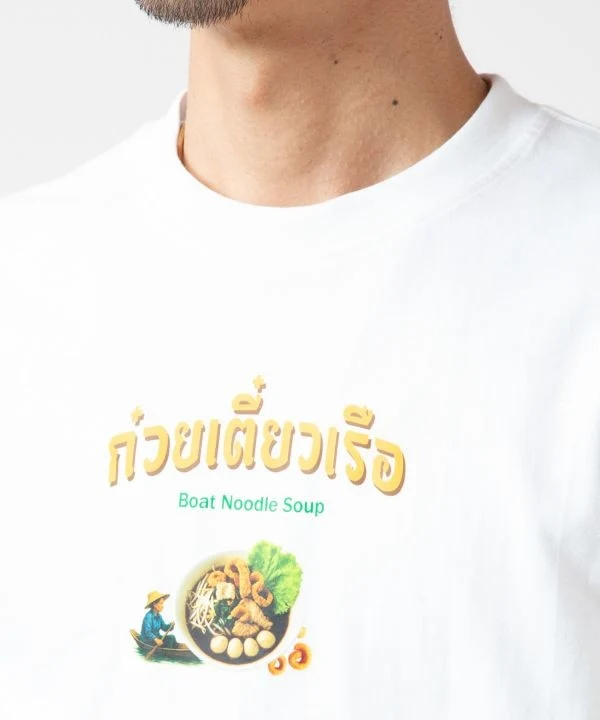 T-shirt imprimé nouilles de bateau