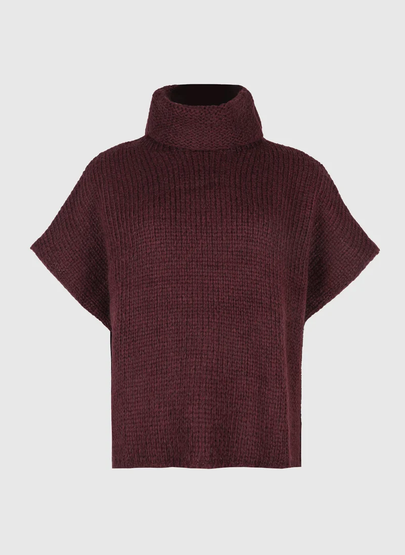 PULL LOKO bordeaux