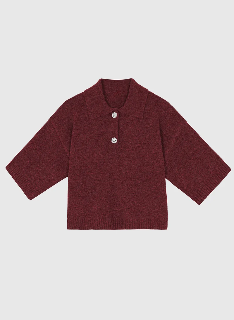 PULL NOREA framboise