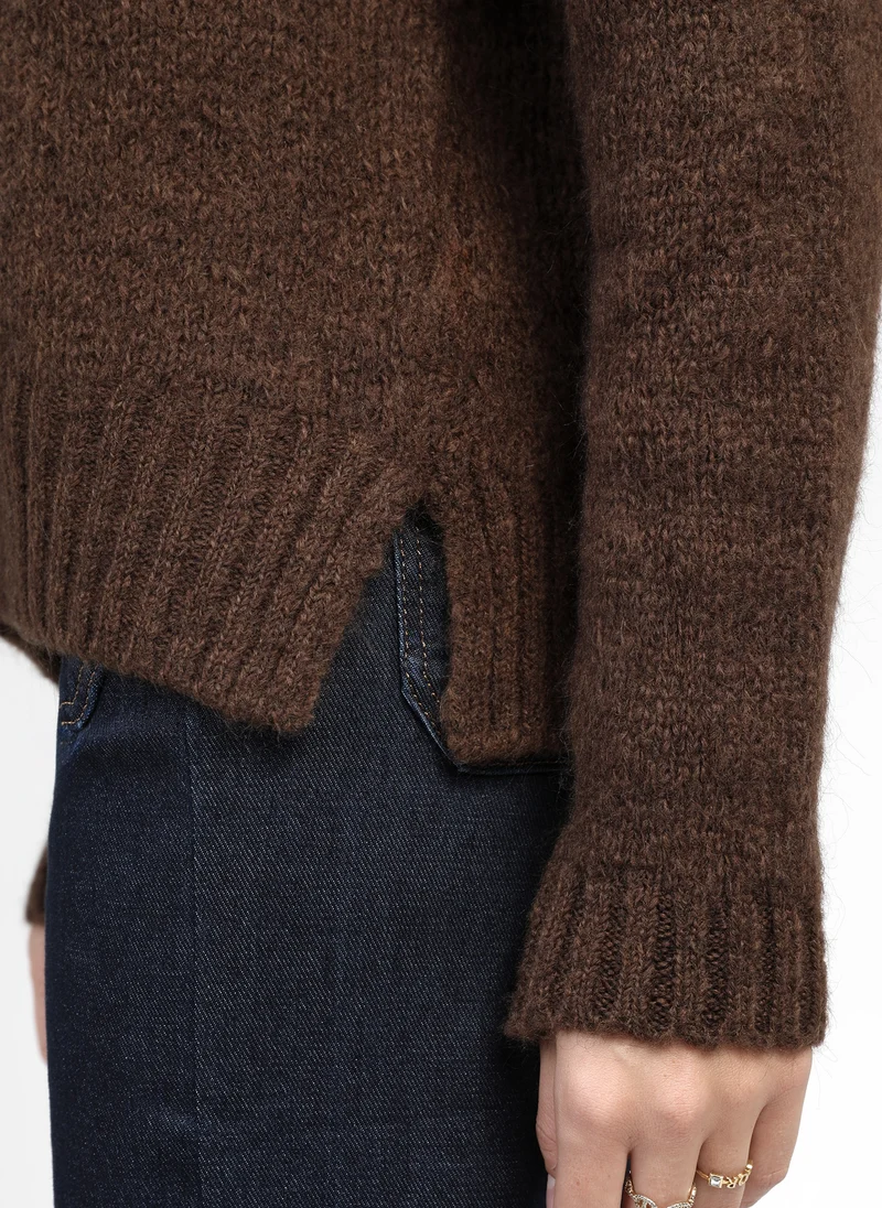 PULL LENOLI marron