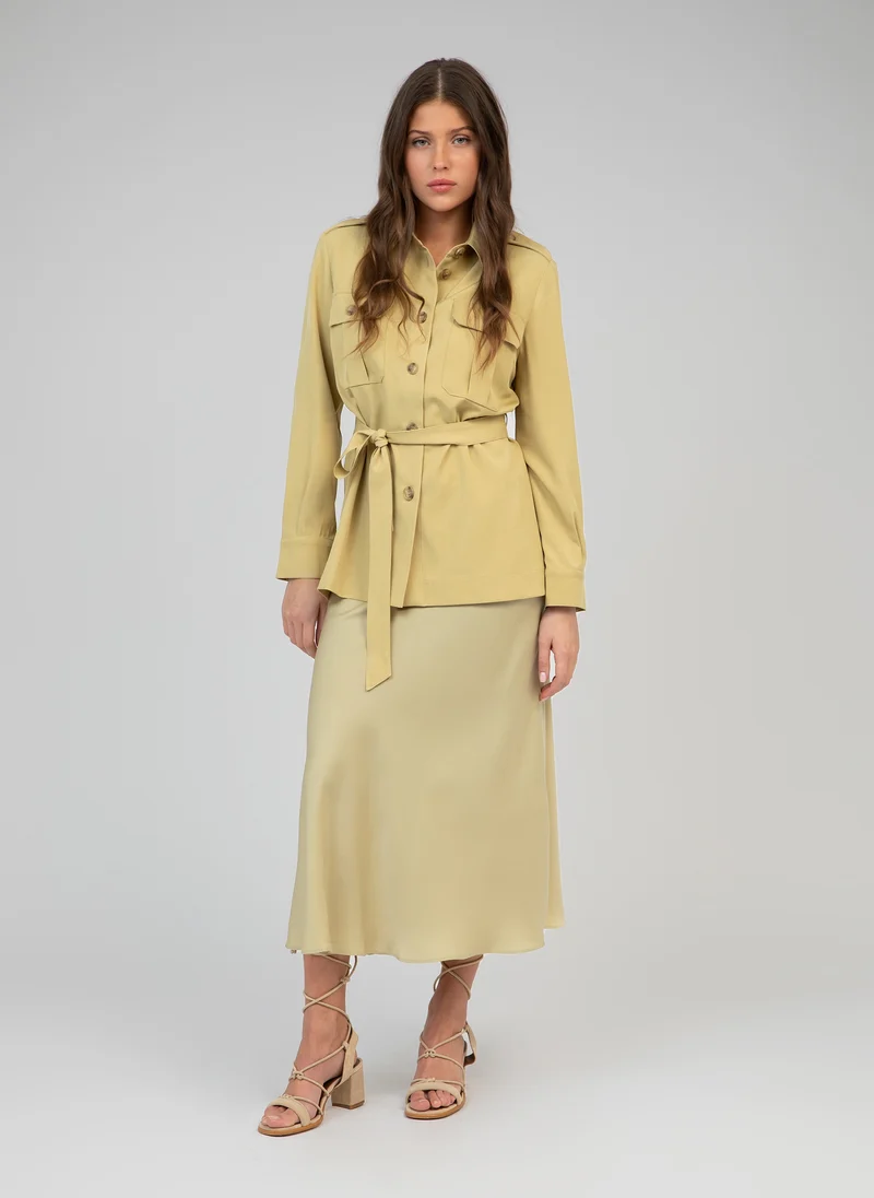 VESTE ZOALICE blé