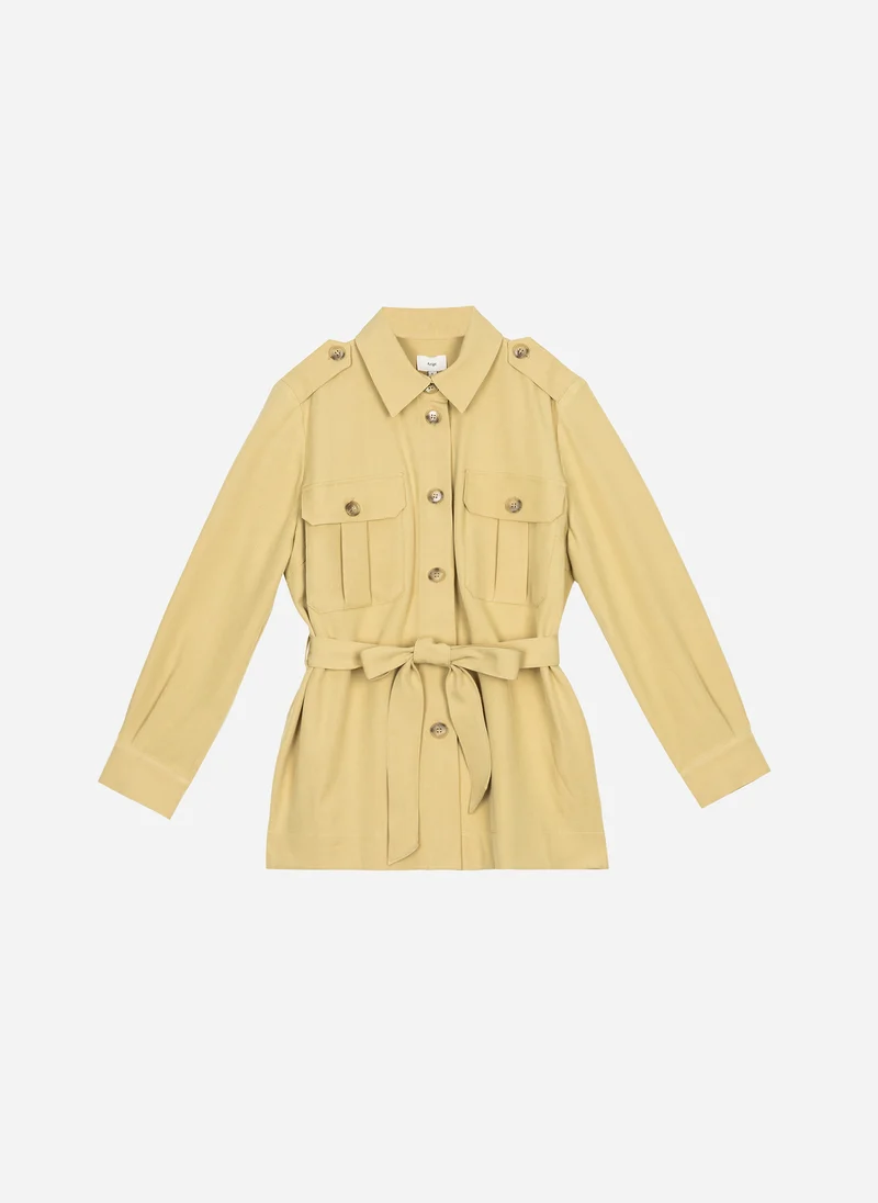 VESTE ZOALICE blé