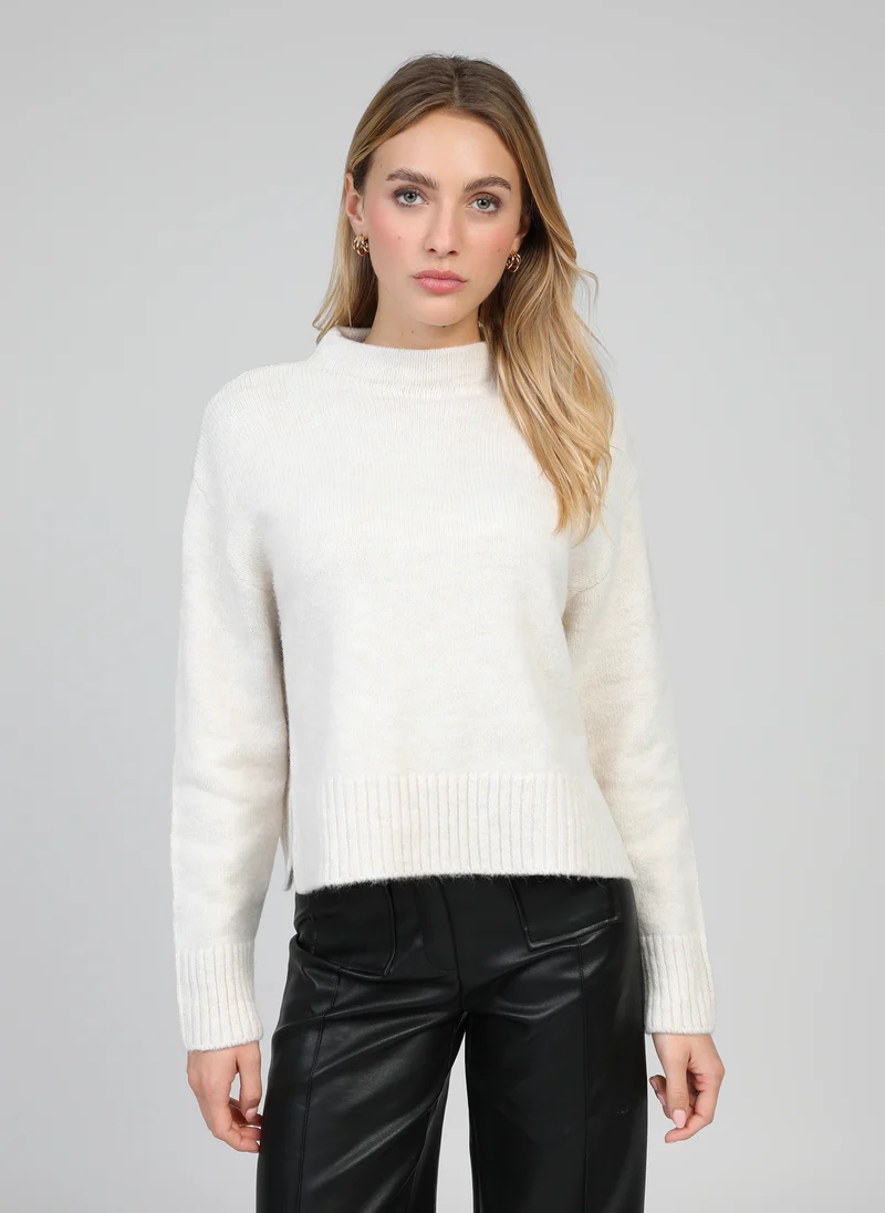 PULL LORANA écru