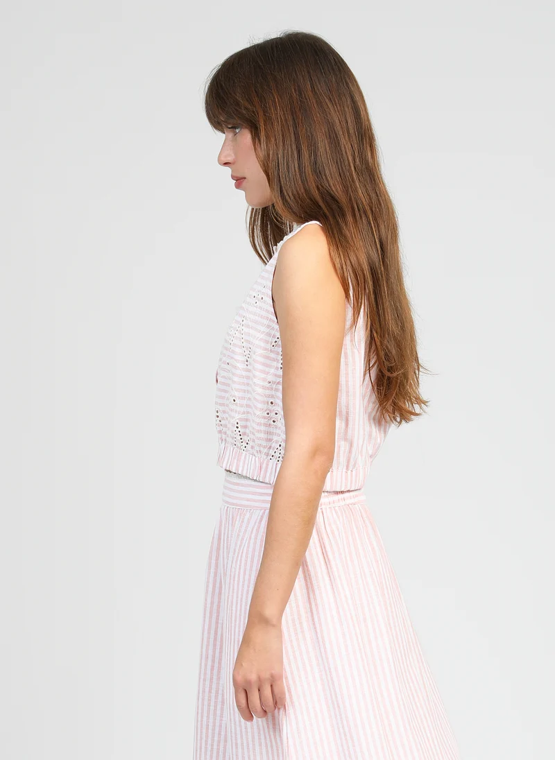 CHEMISE SALYTA corail