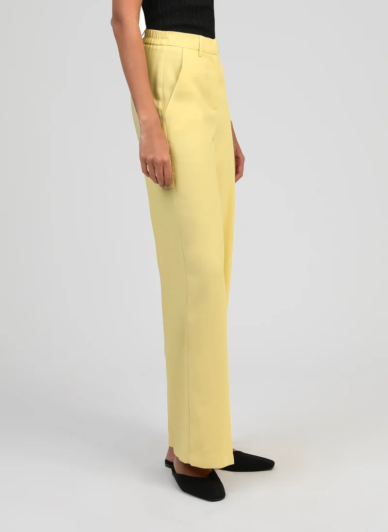 PANTALON PERLITA paille