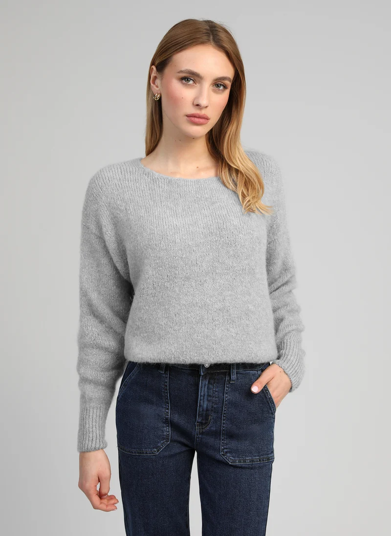 PULL LEBOUM gris clair