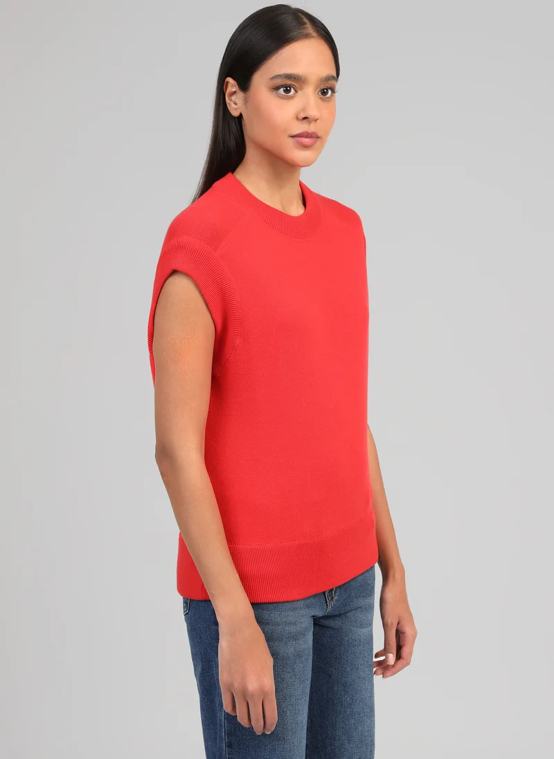 PULL VIZTY rouge