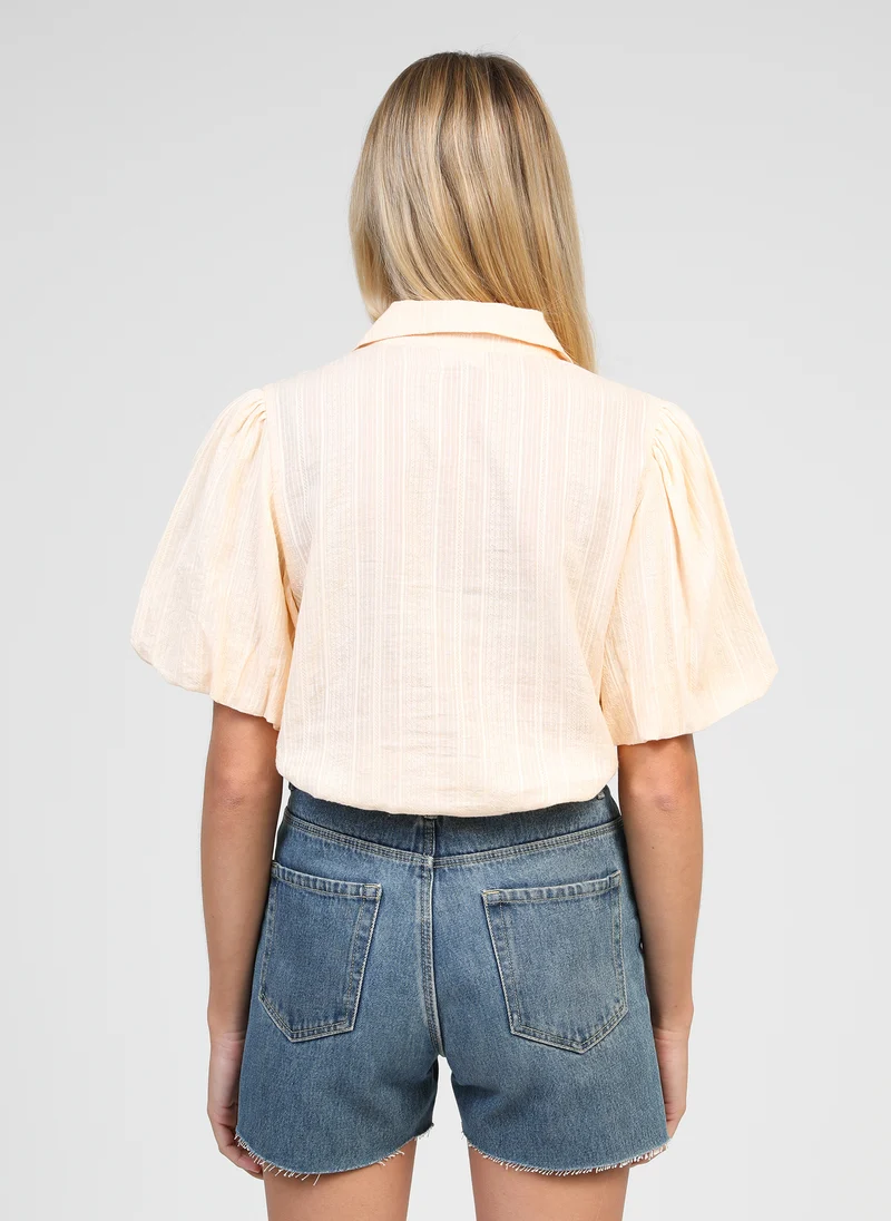 CHEMISE SIRKA peche