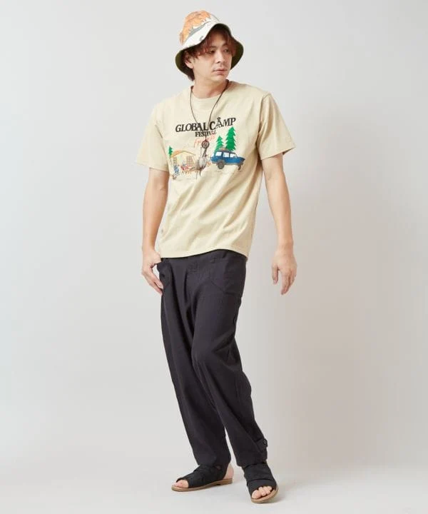 Ogawa×grn×Amina T-shirt imprimé Calavera
