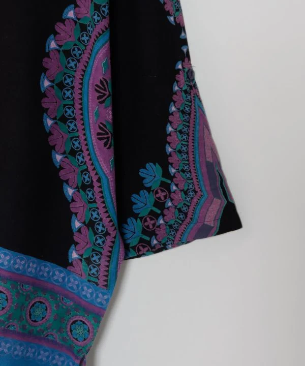 Haut ethnique en coton brodé Dashiki
