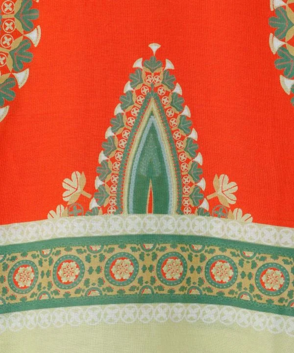 Haut ethnique en coton brodé Dashiki