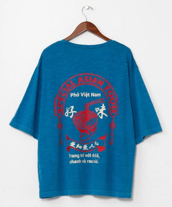 T-shirt graphique sur la culture du pho vietnamien