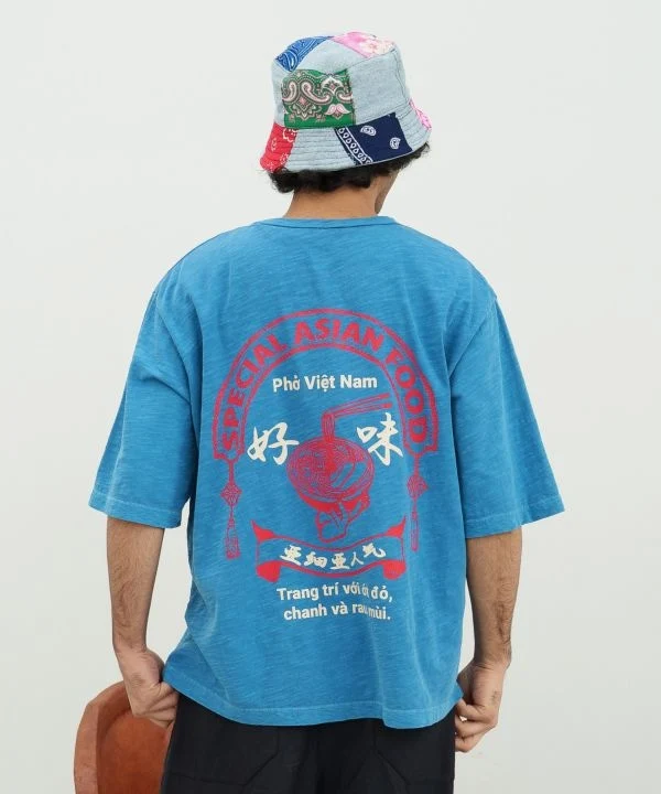 T-shirt graphique sur la culture du pho vietnamien