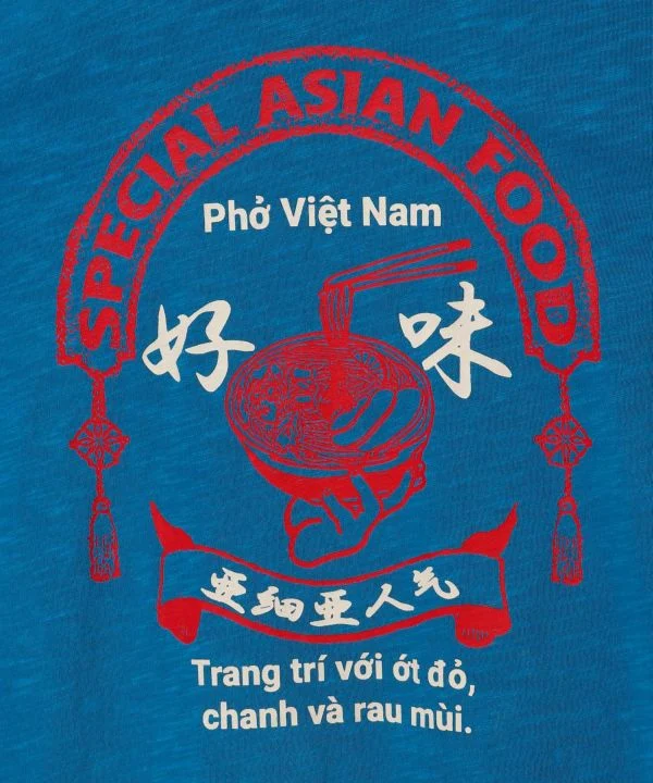 T-shirt graphique sur la culture du pho vietnamien