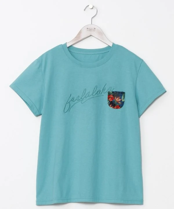 T-shirt à poche brodée et séchage rapide