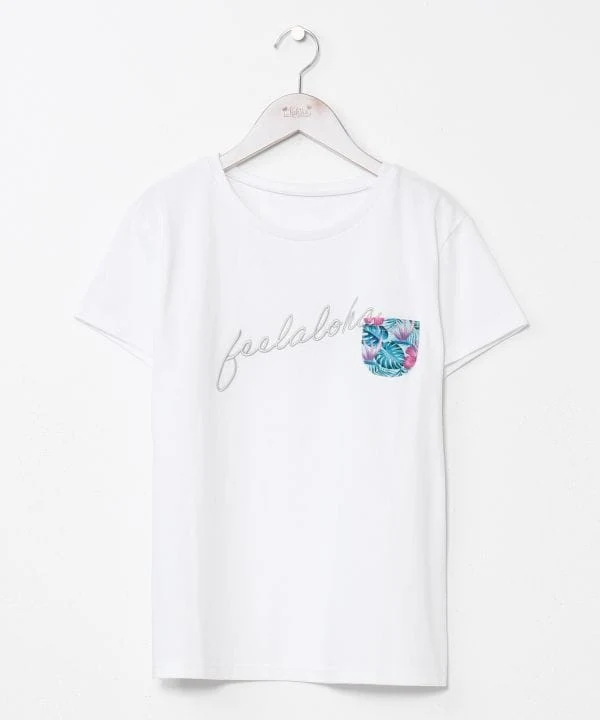 T-shirt à poche brodée et séchage rapide