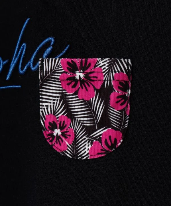T-shirt à poche brodée et séchage rapide