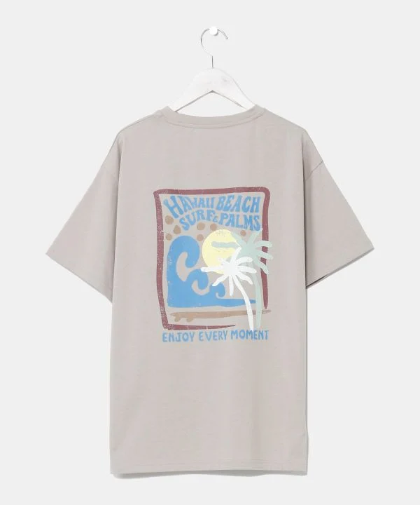 T-shirt graphique pour homme SURF＆Palms