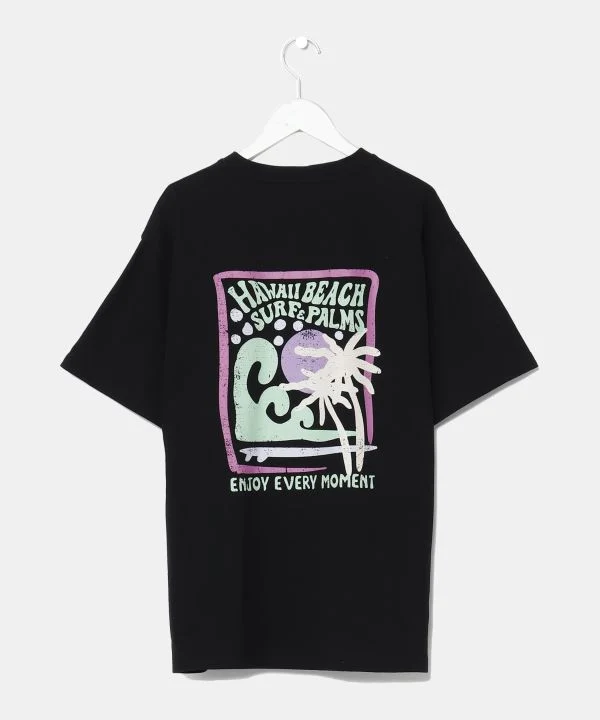 T-shirt graphique pour homme SURF＆Palms