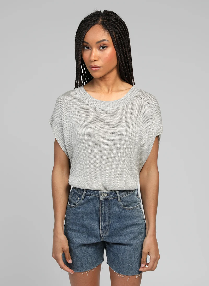 PULL LAMELBA or blanc