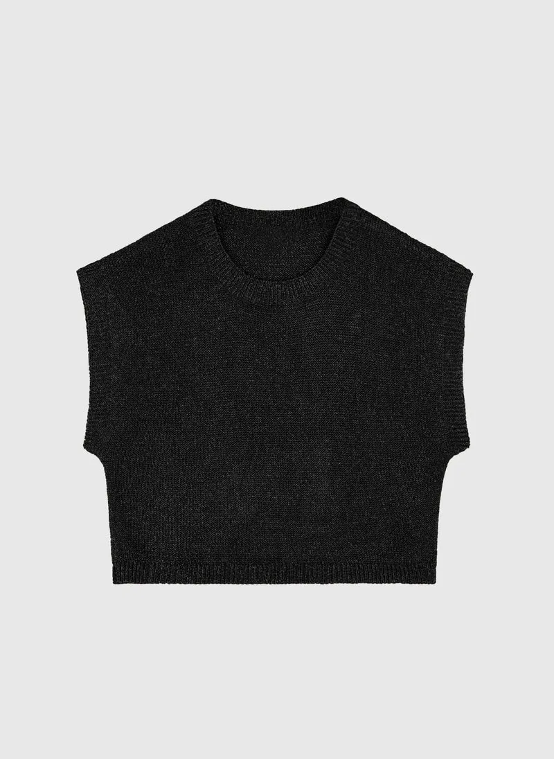 PULL LAMELBA noir