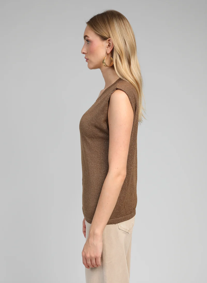 PULL LENATI noisette