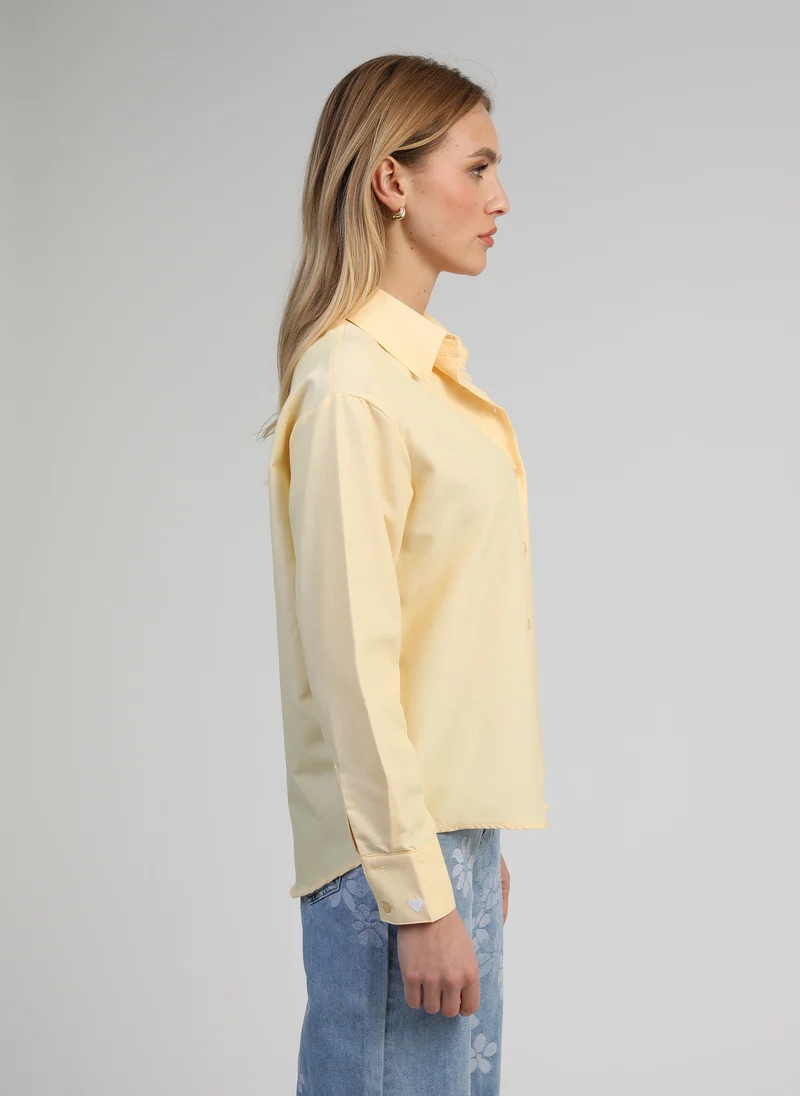 CHEMISE AIMALY jaune