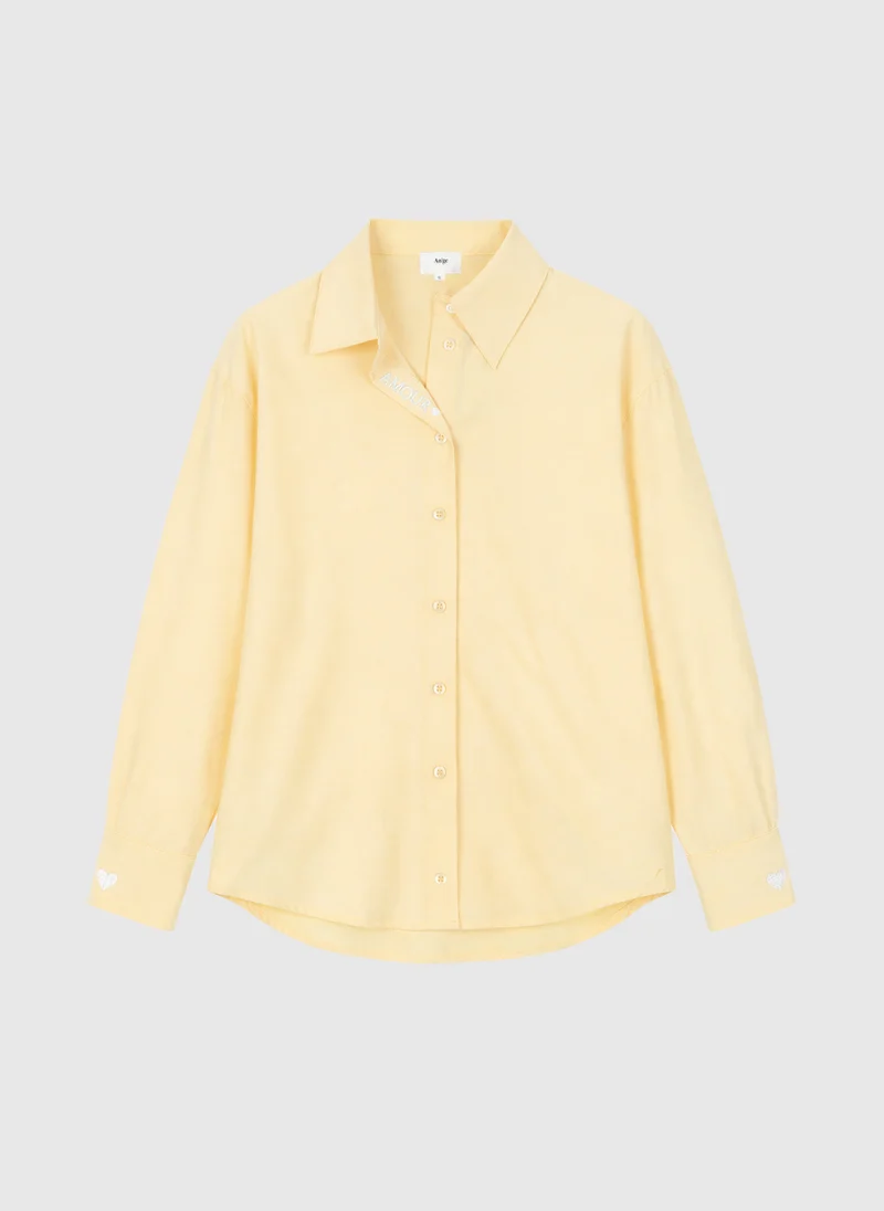 CHEMISE AIMALY jaune