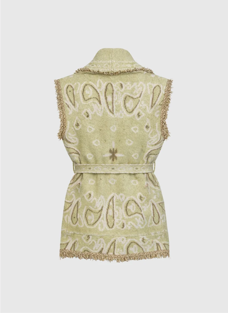 VESTE SANS MANCHES NINDI jaune