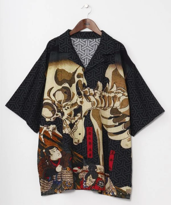 NIPPON ART Chemise Ukiyoe - XL