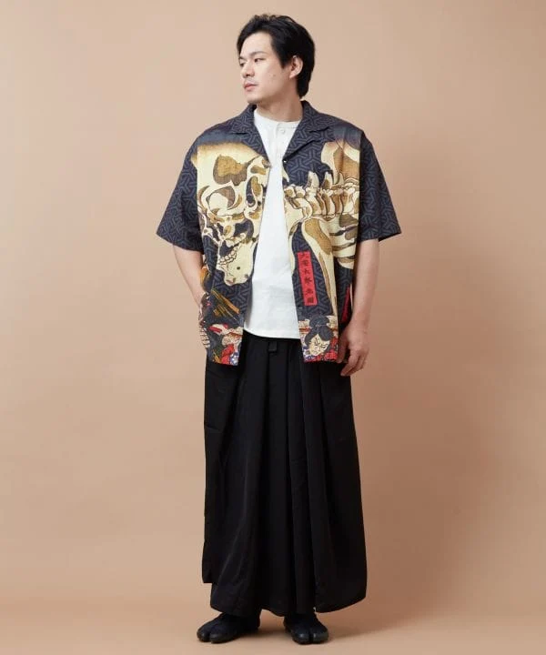 NIPPON ART Chemise Ukiyoe - XL