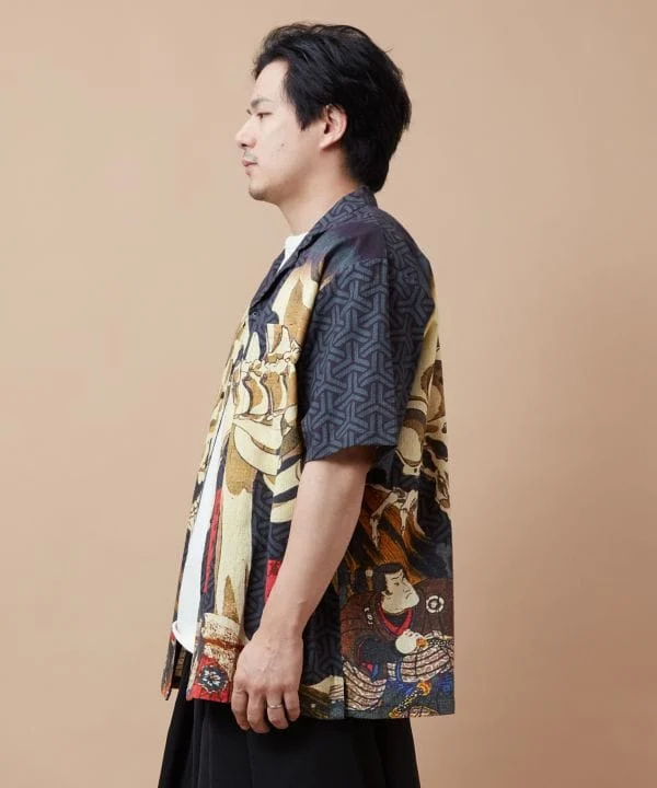NIPPON ART Chemise Ukiyoe - XL