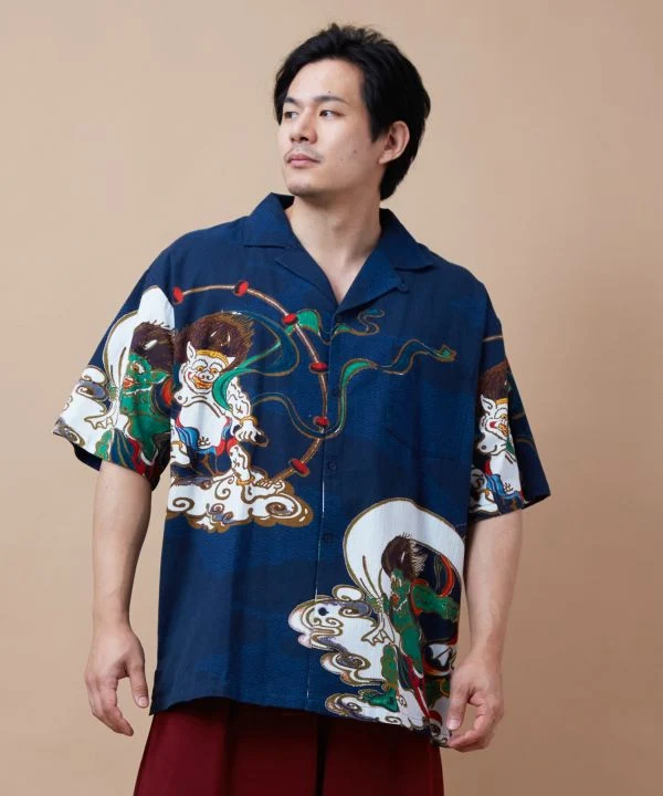 NIPPON ART Chemise Ukiyoe - XL