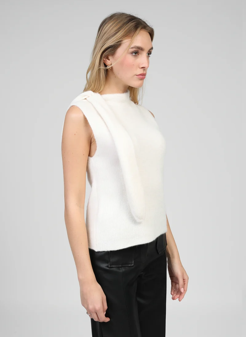 PULL LABIANI ecru