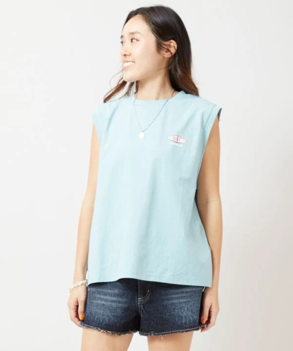 Haut à séchage rapide imprimé vintage