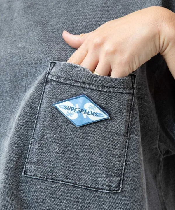 T-shirt Surf & Palms style denim pour hommes