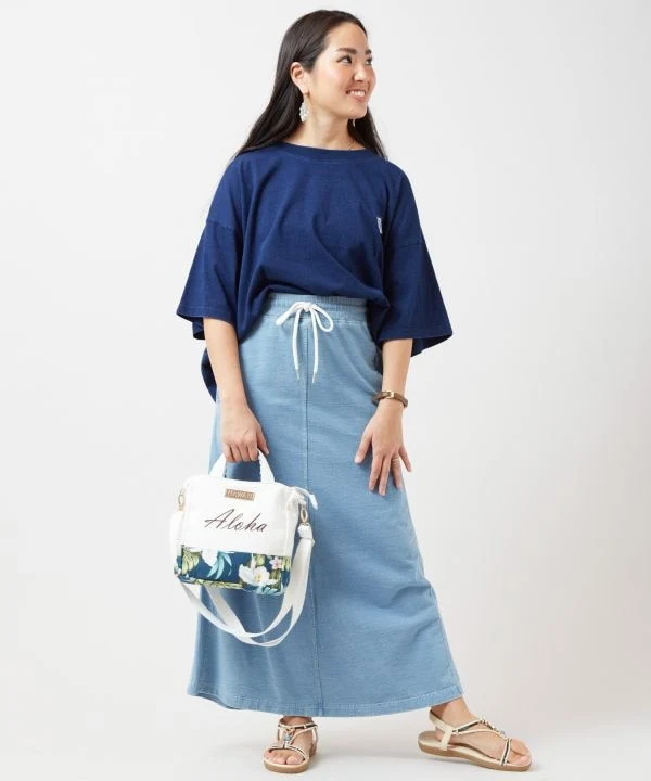 T-shirt style denim SURF & Palms