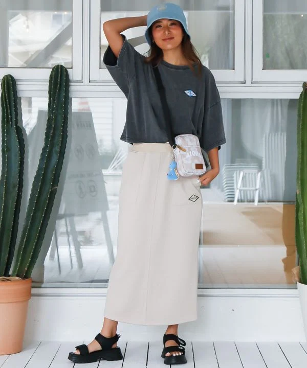 T-shirt style denim SURF & Palms