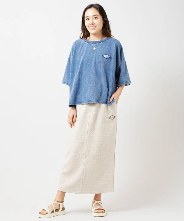 T-shirt style denim SURF & Palms