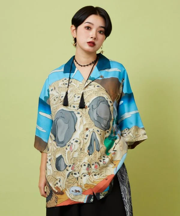 Kaya x Suzuki Hyottoko Chemise