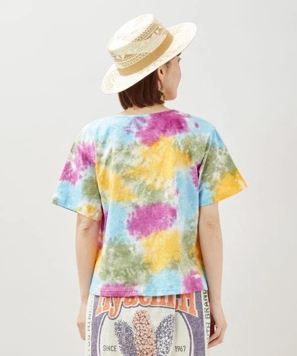 T-shirt style tie-dye vintage