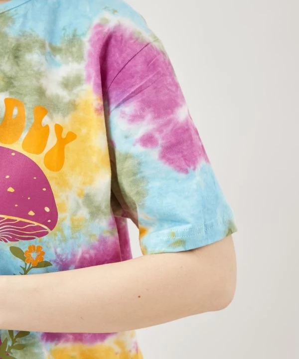 T-shirt style tie-dye vintage