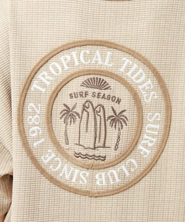 T-shirt gaufré SURF & Palms