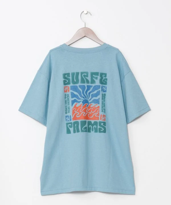 T-shirt homme SURF & Palms en coton épais