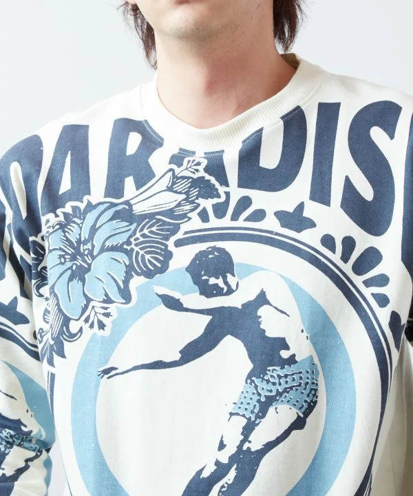 Pull-over imprimé pour homme