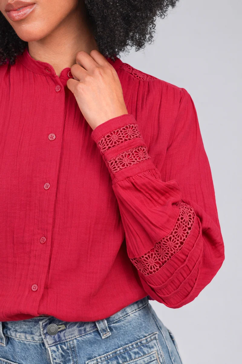 CHEMISE SOJANYLA fuchsia