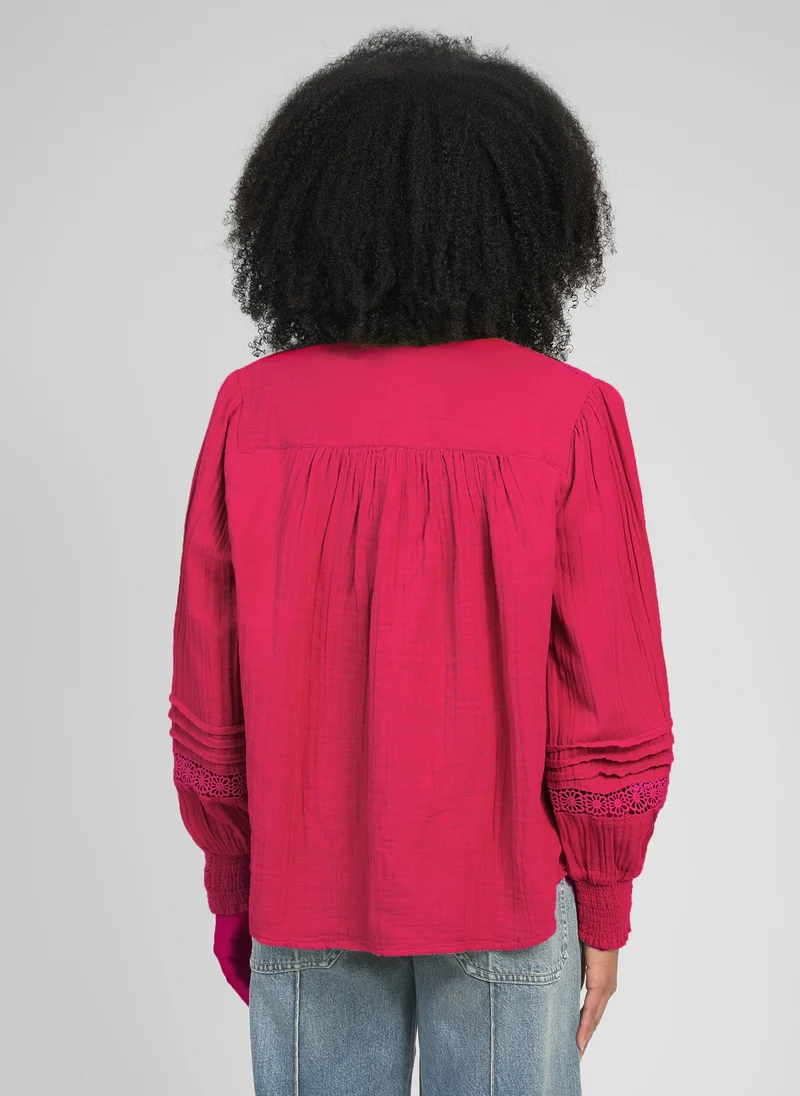 CHEMISE SOJANYLA fuchsia