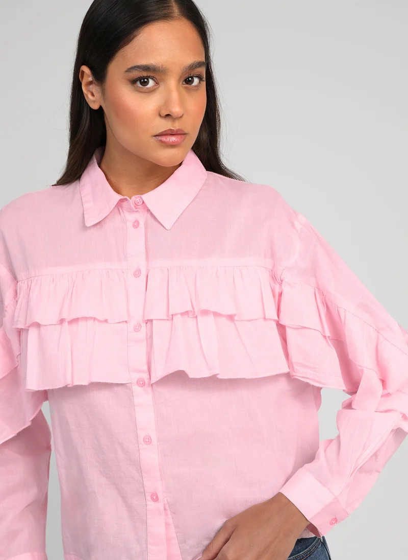 CHEMISE SUPREMA rose