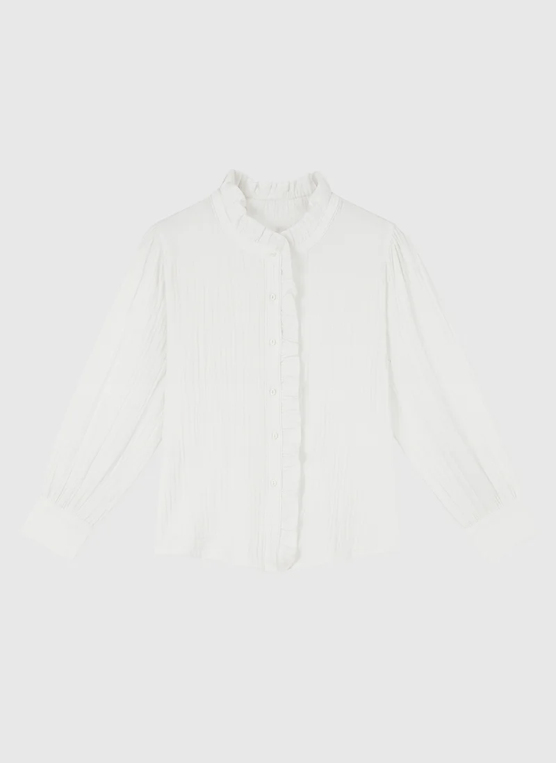 CHEMISE STEFILOU blanc
