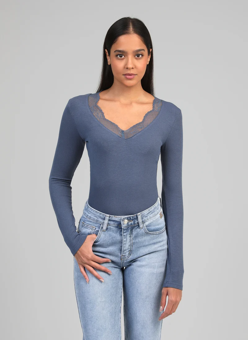 T-SHIRT ASTURIAL indigo